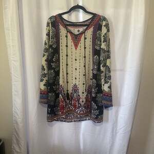 Flying Tomato Printed Tunic Top/Dress